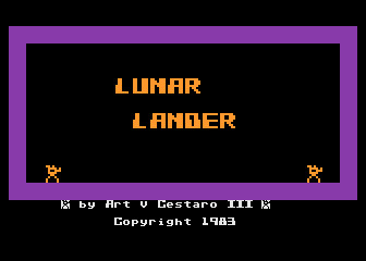 Lunar Lander Electronic Fun
