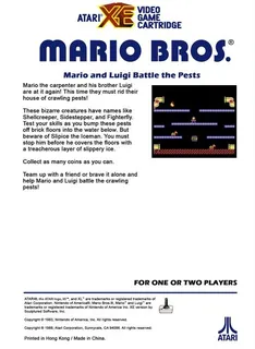 Mario Bros - Dos