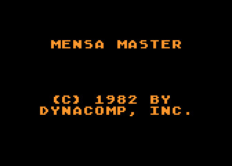 Mensa Master