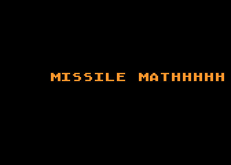 Missile Math