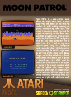 Moon Patrol - Dos