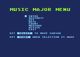 Music Major