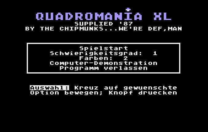 Quadromania Xl