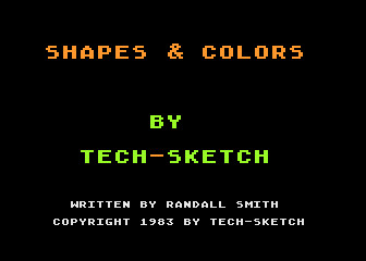 Shape and Color Recognition