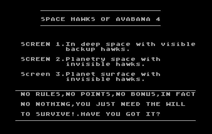 Space Hawks of Avabana 4