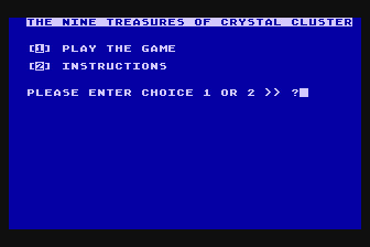 The Nine Treasures of Crystal Cluster