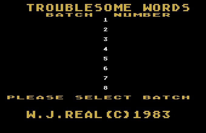 Troublesome Words