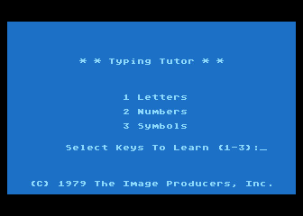 Typing Tutor