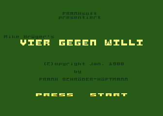 Vier gegen Willi