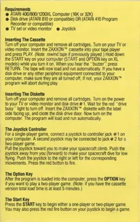 Zaxxon - Dos