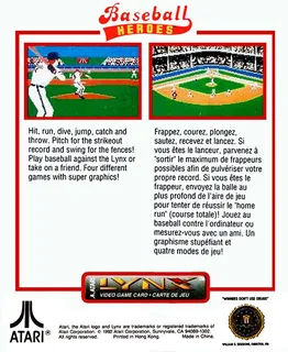 Baseball Heroes - Dos