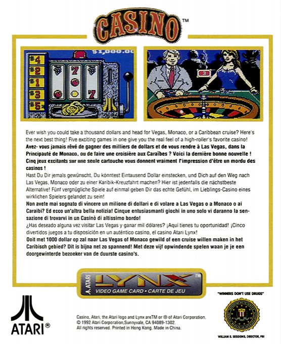 Jaquette arrière