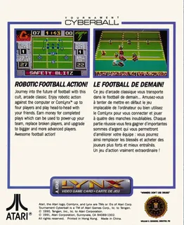 Tournament Cyberball 2072 - Dos