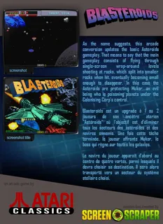 Blasteroids - Dos