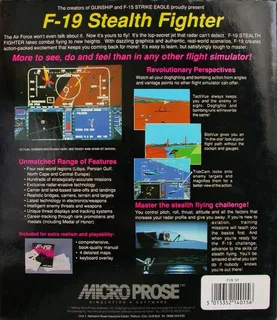 F-19 Stealth Fighter - Dos