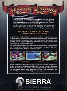 King's Quest - Quest For The Crown - Dos