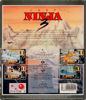 Last Ninja 3 - Dos
