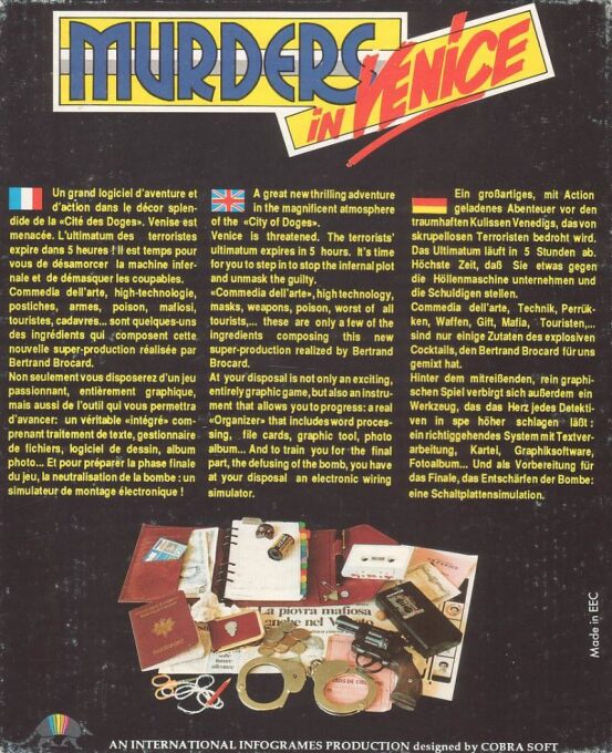 Jaquette arrière