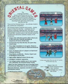 Oriental Games - Dos
