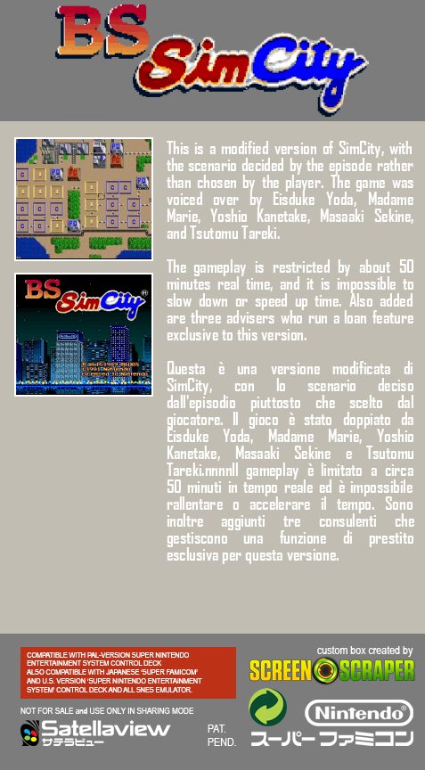 BS Sim City - Scenario 3 - Dos