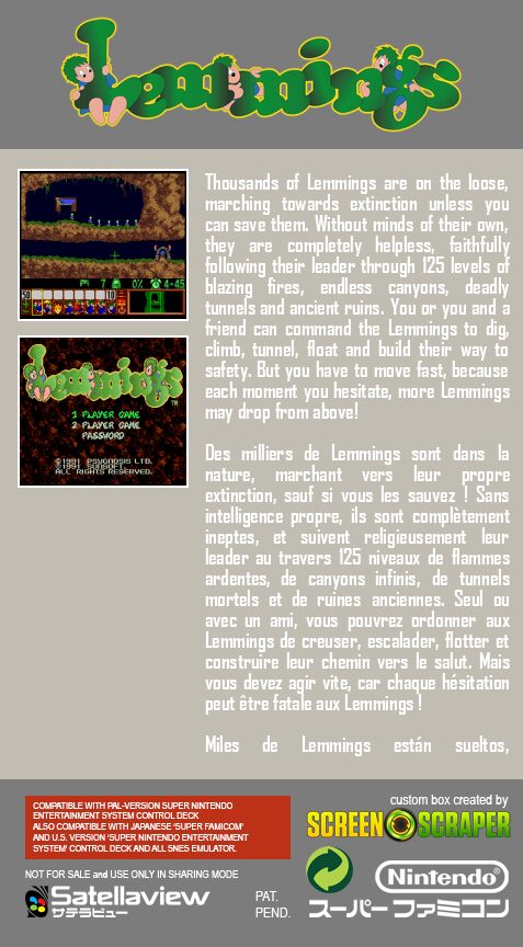 Jaquette arrière