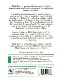 Black Queen or the Game of Bridge - Dos