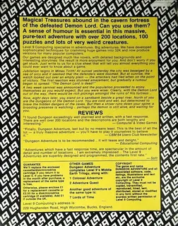 Dungeon Adventure - Dos