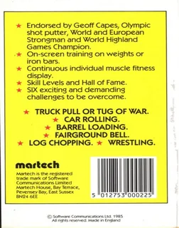 Geoff Capes Strong Man - Dos