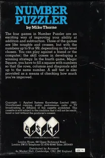 Number Puzzler - Dos