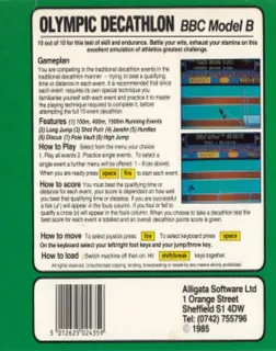 Olympic Decathlon - Dos