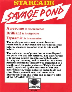 Savage Pond - Dos