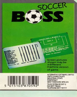 Soccer Boss - Dos