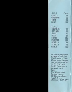 Teletext Screen Editor dos