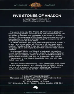 The Five Stones Of Anadon - Dos