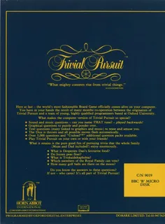 Trivial Pursuit - Genus Edition - Dos