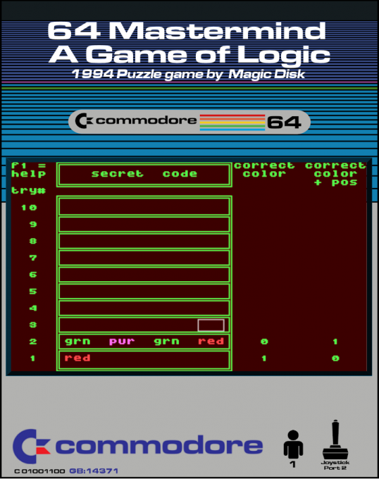 64 Mastermind - A Game Of Logic
