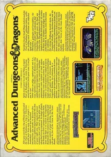 Advanced Dungeons & Dragons : Curse of the Azure Bonds - Dos