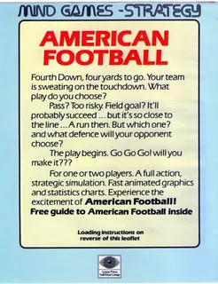 American Football - Dos