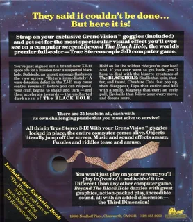 Beyond The Black Hole - Dos