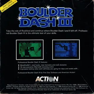 Boulder Dash 3 - Dos