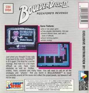 Boulder Dash II : Rockford's Revenge - Dos