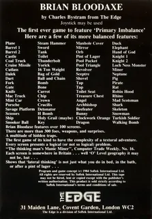 Brian Bloodaxe - Dos