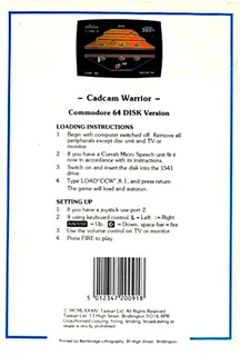 Cad-Cam Warrior - Dos