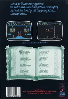 Cauldron II : La Citrouille Contre-Attaque - Dos