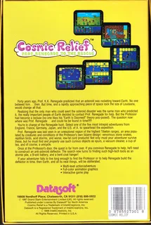 Cosmic Relief : Prof. Renegade to the Rescue - Dos