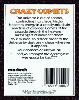 Crazy Comets - Dos