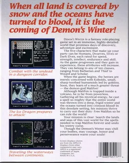 Demon's Winter - Dos