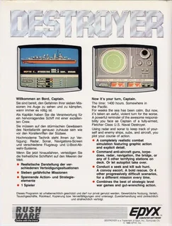 Destroyer - Dos