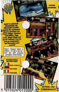 Dizzy 2 - Treasure Island Dizzy - Dos