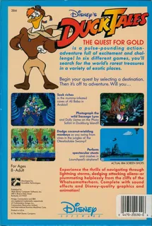 Duck Tales : The Quest for Gold - Dos
